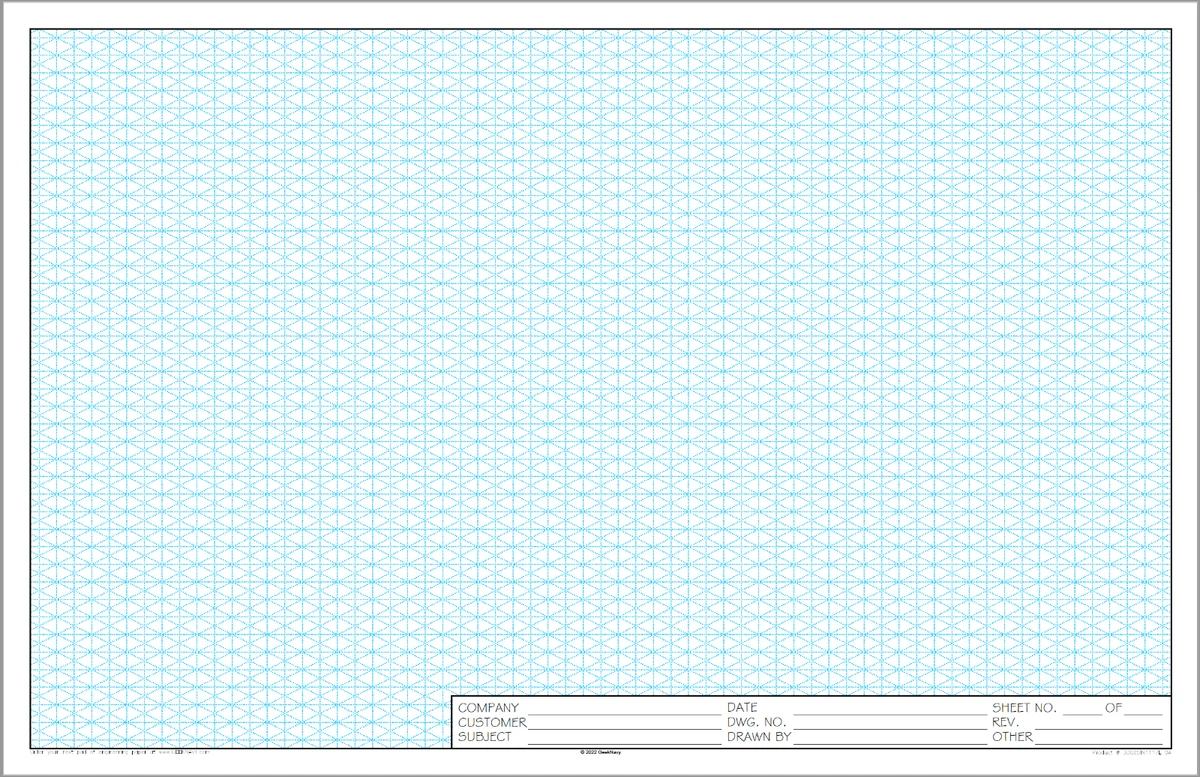 11 X 17 Graph Paper Printable