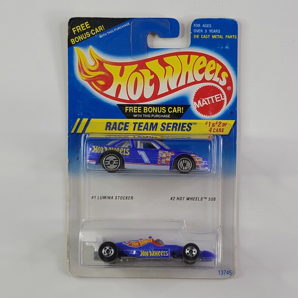 ホットウィール LUMINA STOCKER Hot Wheels - Lumina Stocker & Hot Wheels 500 (Metallic Blue