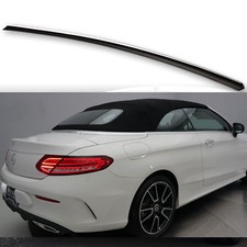 Painted Gloss Black Mercedes A205 C Class 16-20Convertible Rear Boot Lip Spoiler