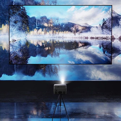 Auto Focus 16000 Lumen Android 9.0 4K WiFi Home Theatre Bluetooth LED Projector - Picture 7 of 13
