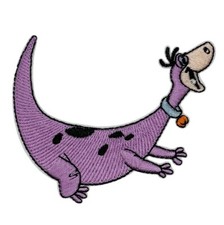 Fred Feuerstein Dino Patch Aufnäher Bügelbild Flicken Applikation Barney Pebbles