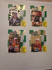 1994 Action Packed Racing Cards Promo Covers Lot of 4 Different  #'s 3, 4, 5 & 6