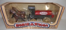 Vintage Ertl True Value Horse Wagon Coin Bank 7624 NOS 1990