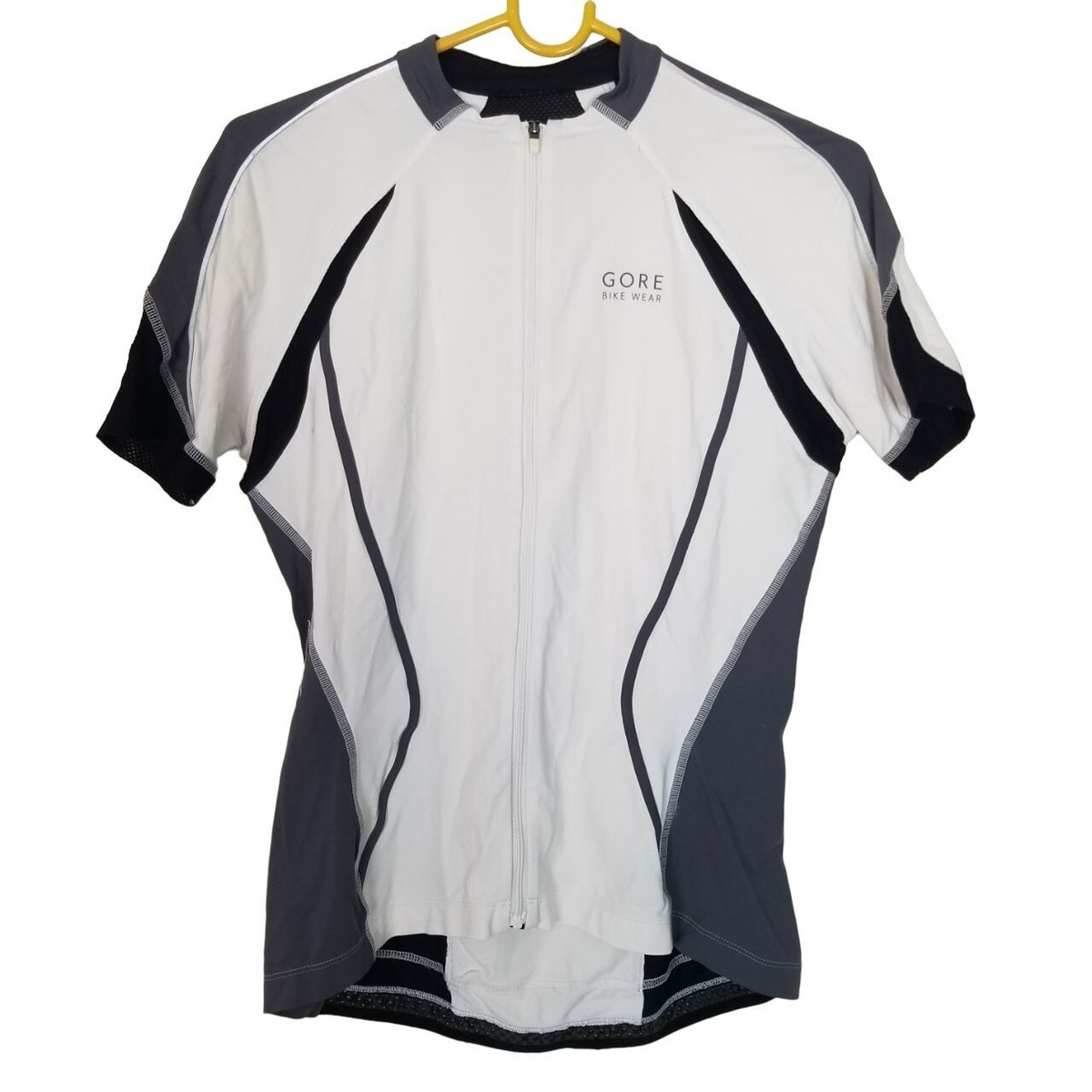 Bikewear Cycling Zip Top Gore Bike Wear Womens M White/Gray Short
