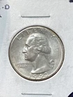 Uncirculated 1943-D Denver Mint Silver Washington Quarter