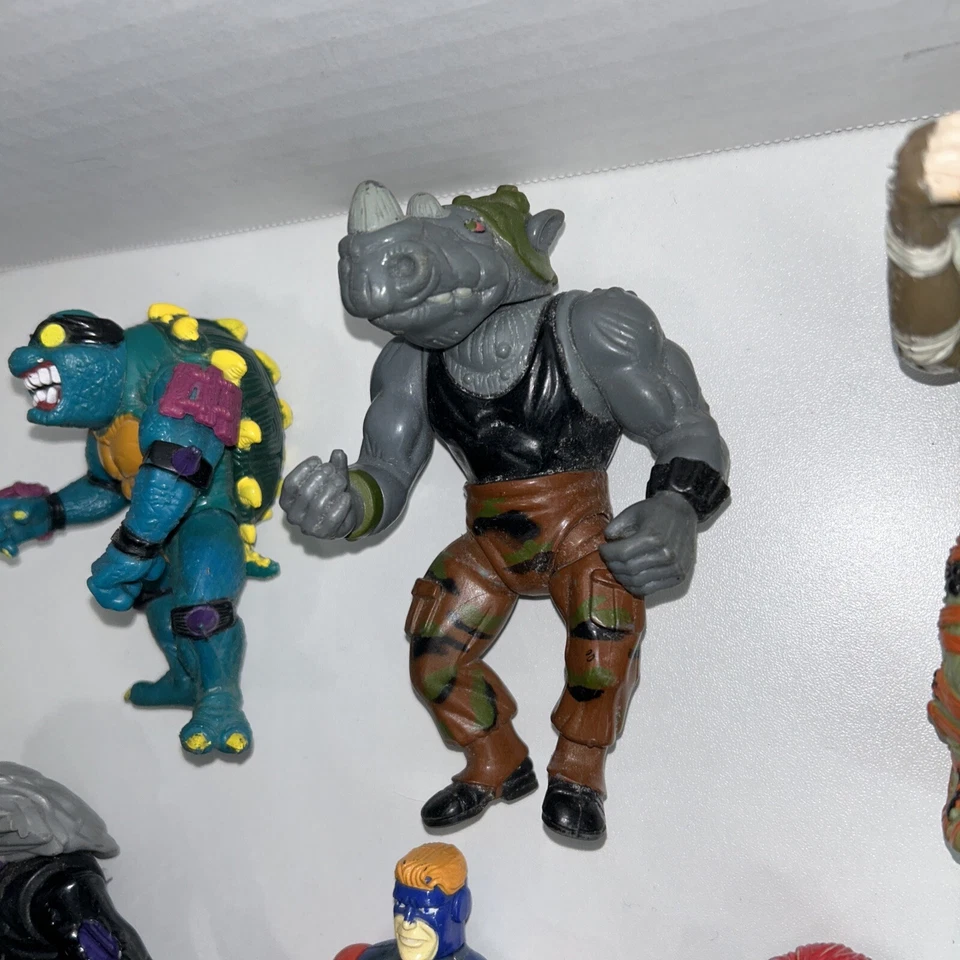 Lote de figuras de acción de colección Power Rangers X-men TMNT Mighty Crusaders años 80 90 Foto 3 de 4