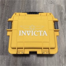 Invicta Men's Watch Lot 3 Mixed Colors with Yellow Case