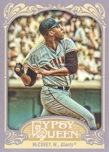 2012 Topps Gypsy Queen Baseball #246 Willie McCovey - Picture 1 of 2