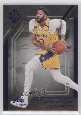 2019-20 Panini Chronicles Majestic Blue 7/99 Anthony Davis #366 1e0