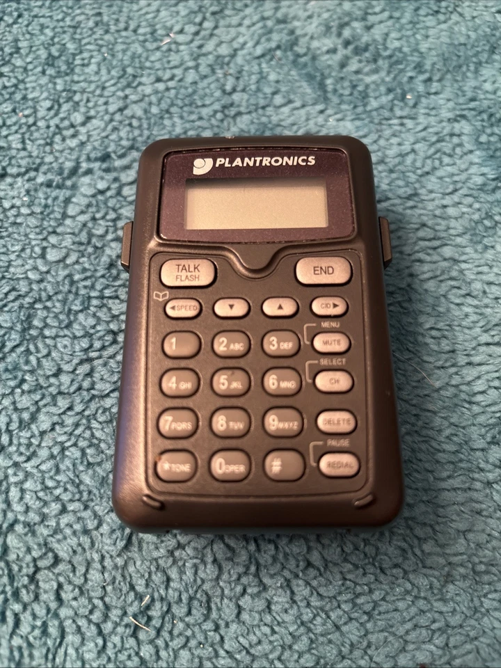 Plantronics CT11 Dect 6.0 Cordless Phone 1 X Phone Line Black Untested  63421-01 - Image 2 of 4