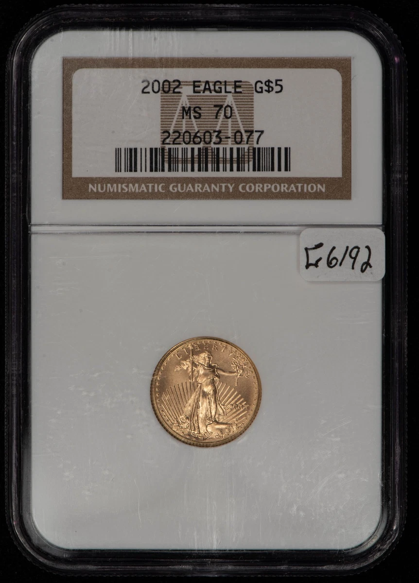 MS 70 American Eagle 1/10oz Gold Bullion Coins for sale | eBay