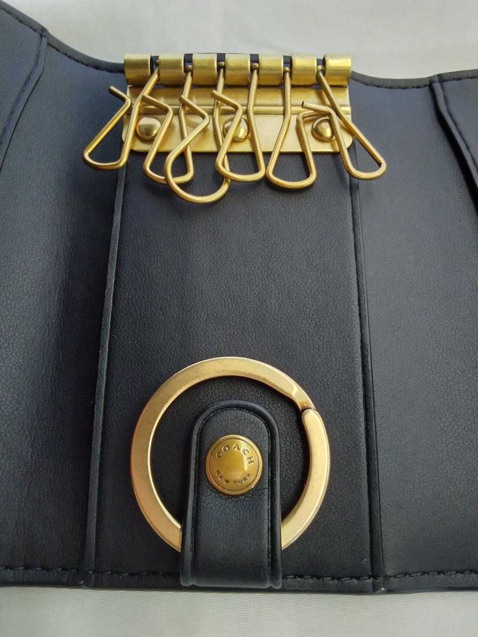 COACH 6-Ring Key Case Essential black - image 9