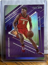 2022-23 Panini Chronicles Draft Picks - Recon Anthony Edwards #23 Purple