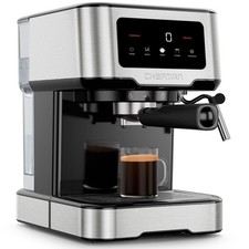 CraftBrew Espresso Machine, 15-Bar Pump Digital Espresso Maker w/Steam Wand f...