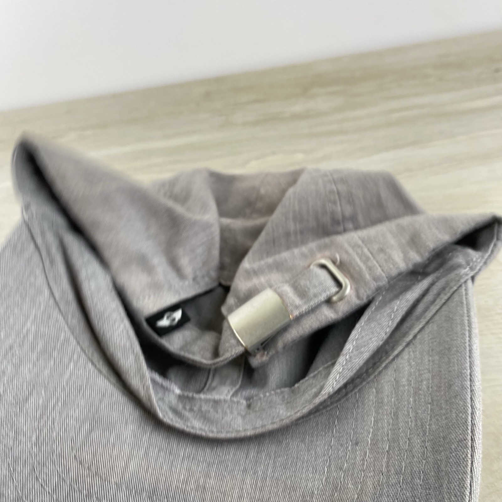 Mini Hat Mini Gray Hat Cap Gray Adjustable Hat Ad… - image 11