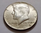 1964 Kennedy Half • Obv/Rev Toning • Good Details • 90% Silver • X62