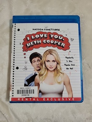 I Love You, Beth Cooper Blu-ray Hayden Panettiere 