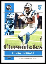 Chuba Hubbard 2021 Panini Chronicles #15 Panthers NFL READ FREE SHIPPING