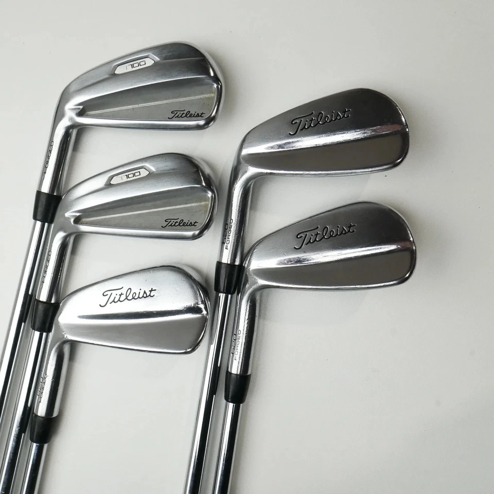 Used Titleist T100 & 620 MB Combo Iron Set / 5 - 9 IRON / X-Stiff / Left-Handed - Image 2 of 4