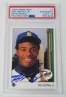 Ken Griffey Jr. HOF Signed Autograph 1989 Upper Deck Rookie Card # 1 PSA 10 Auto