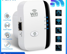 WiFi Range Extender Repeater 300Mbps Wireless Router Signal Booster