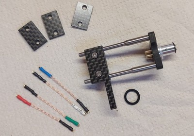 TITANIUM + CARBON ANTI-VIBRATION HEADSHELL - ORSONIC STYLE + OCC LITZ CABLES