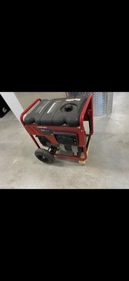 Troy-Bilt Portable Power Generator 3550W Rated, 5250W Max, Red/Black