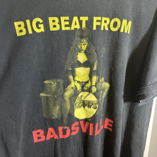 Camisa XLG vintage The Cramps 1997 "Big Beat From Badsville" - Imagen 4 de 8