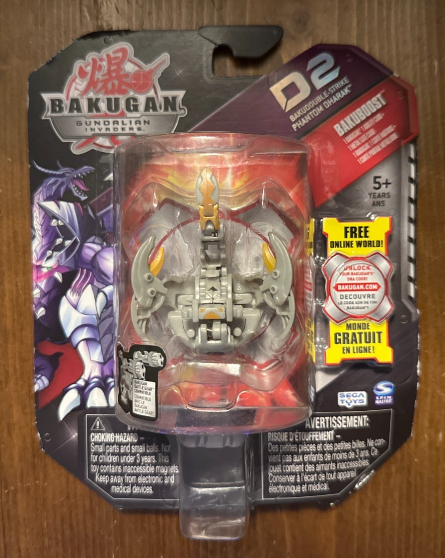 Bakugan Gundalian Invaders - Bakuboost - Haos - Phantom Dharak NIB