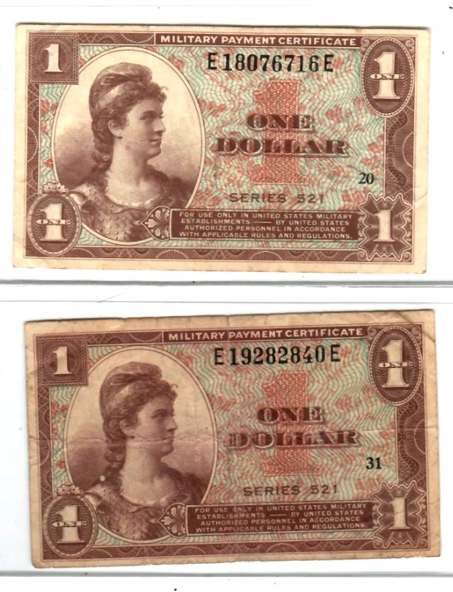 $1 US Military Payment Certificates for sale | eBay