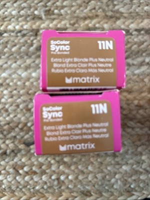 MATRIX SoColor Sync Pre-Bonded Alkaline Toner 2 Oz 2 Pack - Shade 11N