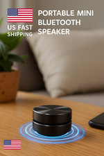 Portable Mini Bluetooth Speaker Wireless Bone Conduction Stereo Bass 360  Sound