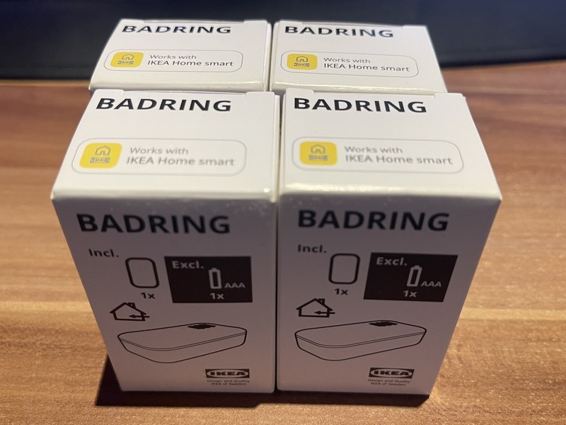 IKEA Badring Water leakage Smart sensor. Works with  Ikea's Zigbee