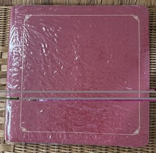 NEW Creative Memories 12x12 Old Style Scrapbook Album Red With Gold Trim 15 Page