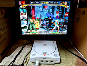 Dreamcast Console System Visual Memory  Marvel VS Capcom 2  Japan