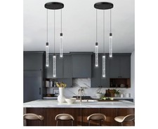 3 Lights Crystal Pendant Lights for Kitchen Island Mini Chandelier Adjustable...