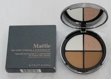 Maelle Red Carpet Strobing Contouring Kit Highlight Contour Bronze 4 Shades NEW