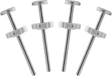 4Pcs Baby Gate Threaded Spindle Rod M8 8mm Replacement Parts Baby Pet Pressure