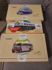 3 X Corgi Commercials Collectors Model Buses 97186 97363 97108