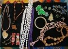 Costume Jewelry Vintage Lot Necklaces Bracelets Earrings