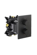 Crosswater MPRO Crossbox Shower Bundle Matt Black - PROCB1000LBPM+ CROSSBOX
