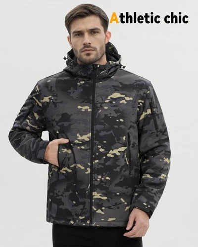 Mens MEDIUM Heated Graphene Jacket 12v Battery Pack Included Clothes Road Trip image 5