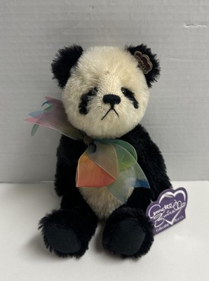 Annette Funicello Panda Bear Cookies & Cream Plush w Tag Knickerbocker