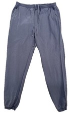 Crazy Shirts Hawaii Jogger Pants Gray Cotton Elastic Waist Size XL 100 Cotton