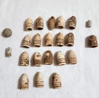 Lot of 22 Dug Civil War Fired Lead Bullets Ball from Falmouth Stafford Virginia