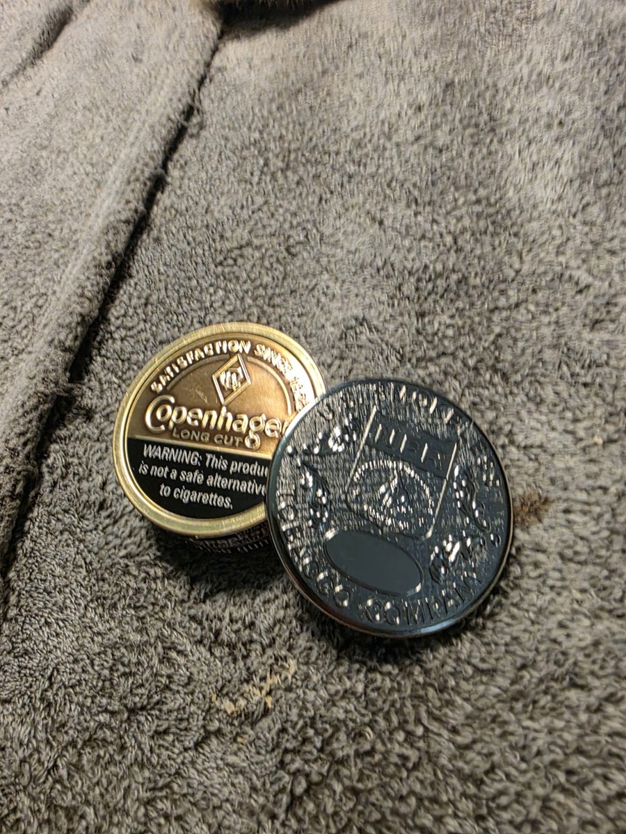 Copenhagen Snuff US Smokeless Tobacco Can Lid Cover Skoal Happy Days  Grizzly