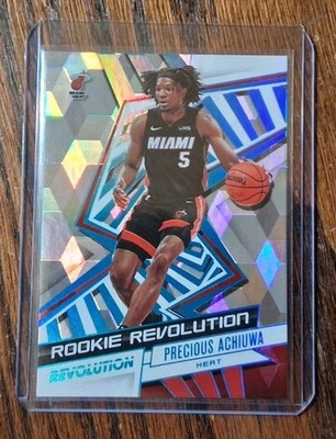 49/50 PRECIOUS ACHIUWA RC 2020-21 PANINI REVOLUTION ROOKIE REVOLUTION CUBIC SP