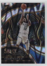 2023-24 Panini Select Courtside Tectonic Prizm Cason Wallace #298 Rookie RC