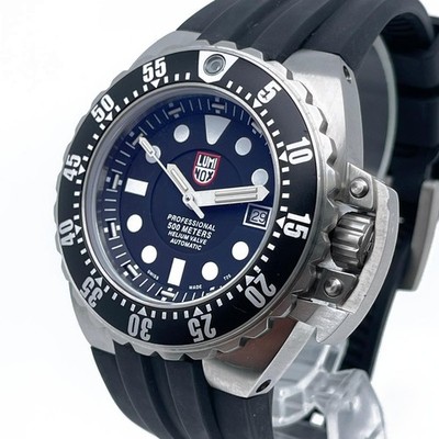 Luminox Deep Dive 44mm Stainless Steel Black Dial Mens Automatic
