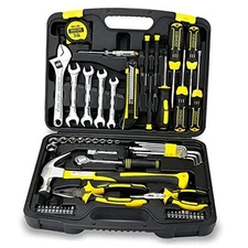 61-Piece Tool Set Kit Mechanic Tool Set Socket Wrench Set Auto Repair 61 PCS